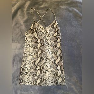 Kendal and kylie printed dress